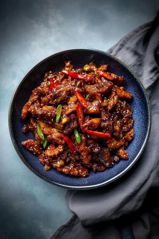 Crispy Chilli Beef