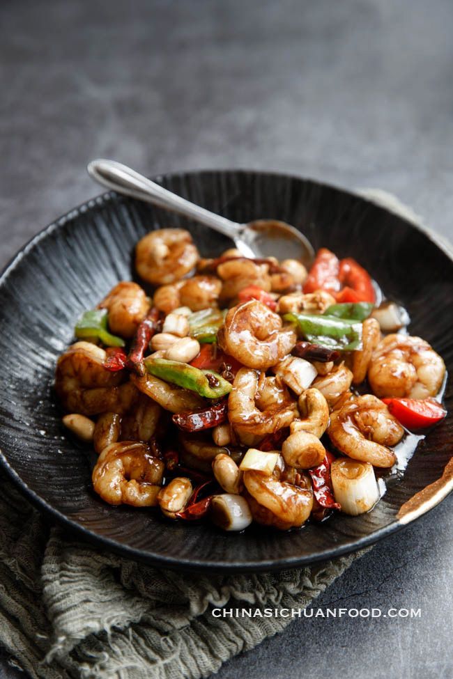 Prawns Sichuan